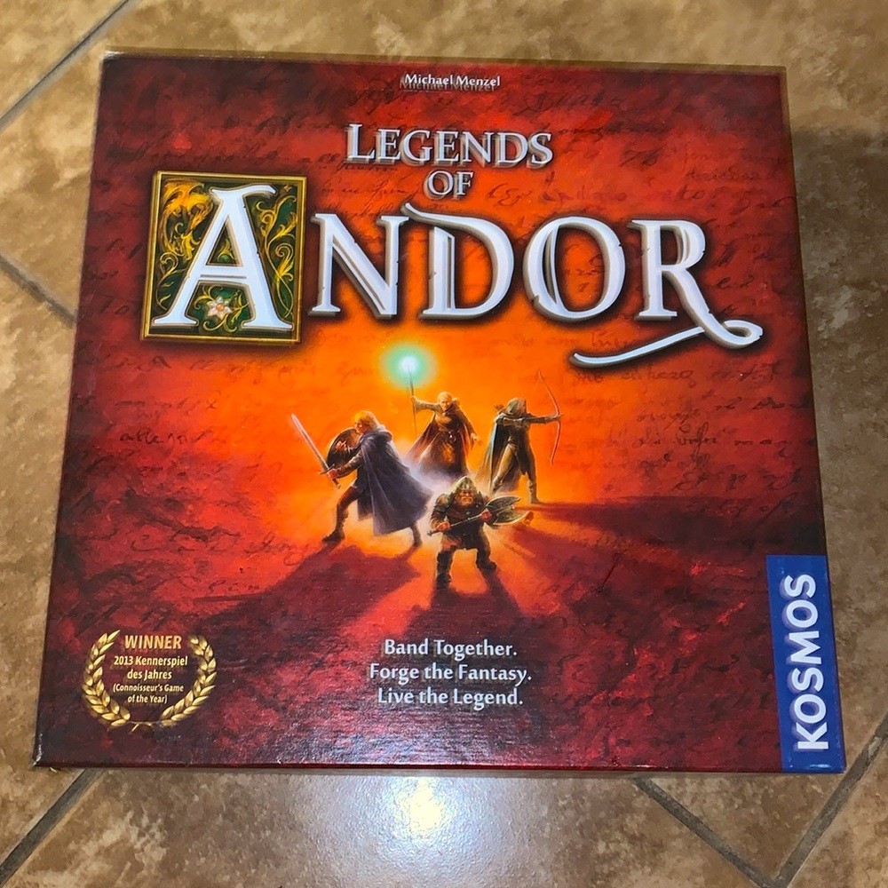 Legends of Andor Adventure Fantasy Cooperative Strategy Game 14+